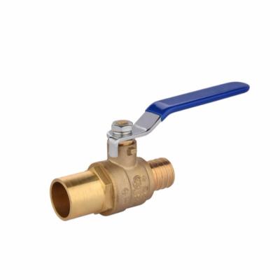 China Brass PEX PEX*Sweat Lead Free Full Port Brass Ball Valves for sale