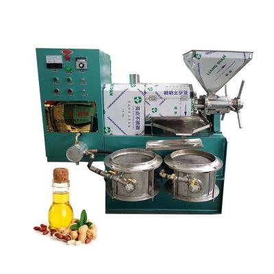 China High Oil Yield Efficiency Peanut Soybean Rapeseed Sunflower Seed Pitch Walnut Oil Press for sale