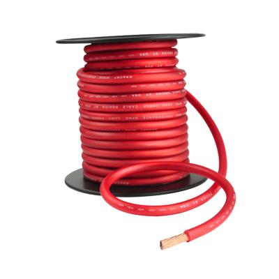 China Underground Jacket 100% Solid / Flat Conductor Pure Copper Power Cables For Car for sale