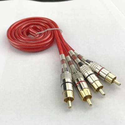 China Frost /Clear OFC /CCA /CCS Speaker/Jacket Huxi Cable Solid Twisted High End Cable Car rca audio for sale