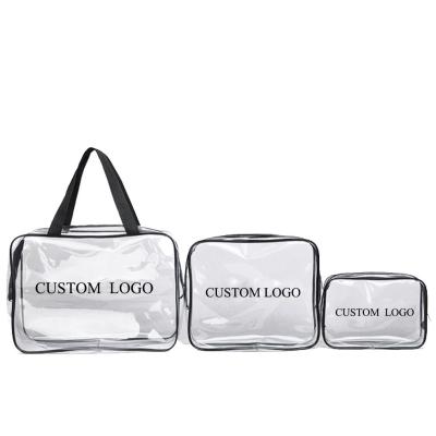 China Chiyo Fashion Zipper Clear PVC Travel Cosmetic Bag Wash Cosmetic Bag for sale