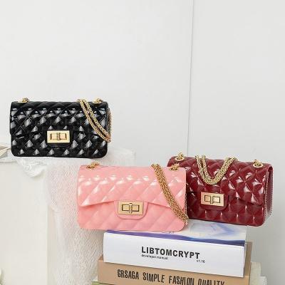 China Fashion Chiyo in running transparent jelly shoulder bag women jelly bags jelly bags 2021 with high quality for sale