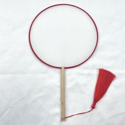 China China Factory Direct Sale China Wind Customized Handheld Round Silk Fan for sale