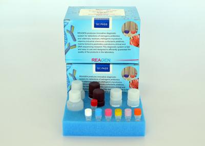 China Ampicillin ELISA Veterinary Residue Test Kit High sensitivity 0.4 ng/gram for sale