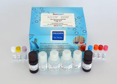 China Food Safety Detection Sulfamethazine ELISA Test Kit , Meat / Milk Analysis Kit for sale