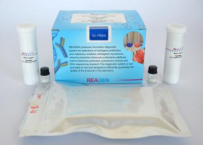 China Rapid Lateral Flow Test Kit Zearalenone Strip Test Kit For Feed Sample for sale