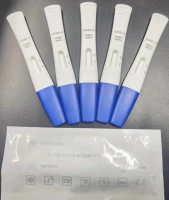 China CE ANVISA Lateral Flow Test Kit SARS-CoV-2 SWAB Antigen IVD Kit for sale