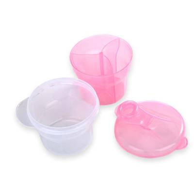 China Manufacturers Baby Product BPA Free Baby Milk Storage Snack Container Cup Infant Powder Formula Dispenser For Baby for sale