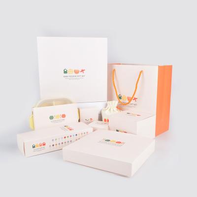 China Disposable Custom Paper Baby Product Gift Packaging Box for sale