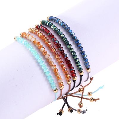 China BOHEMIA Bohemian Hand & Beaded Bracelet Wholesale Woven Bracelet Crystal Jewelry Friendship Bracelet for sale