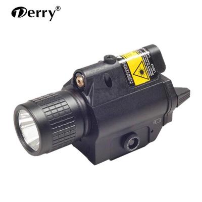 China Derry Optic 200Lumen Laser Gun Light for Picatinny Rail Weapon Tactical Light with Red/Green Beam LS003R for sale