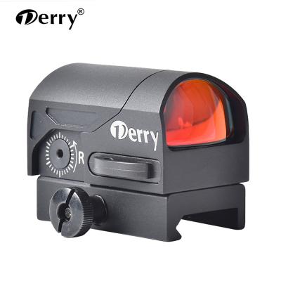 China Aluminum Alloy Derry Optics DE1326-P Dot Sight Scope Tactical Red Green Red Dot Sight with Time Shield for sale