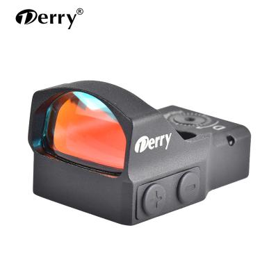 China Derry Optics 3.5 MOA Dot Reticle DE1322 Mini Reflex Sight Alloy Red Dot Sight Aluminum Tactical Hunting Scope for sale