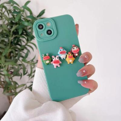 China Custom DIY Cartoon Ornaments Pupil Angel Eye Camera Protection Matte TPU Mobile Phone Back Cover Shockproof Case For Iphone Xs Max for sale