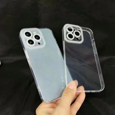 China Soft Cell Phone Back Cover Case Angel Eye Camera Protection Transparent TPU 1.5MM Thickness Pupil Eco-friendly Shockproof For Iphone X XS for sale