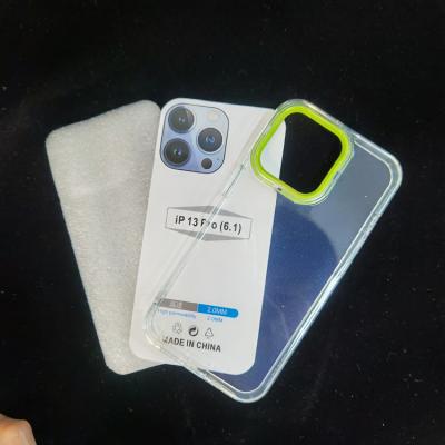 China Best Price 2.0mm Shockproof Candy Colorful Camera Lovely Protect Transparent Soft TPU Cell Phone Cover Mobile Case For OPPO A93 for sale