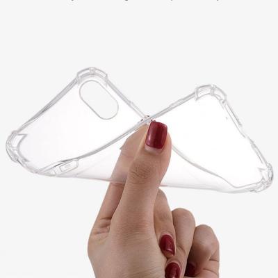 China Newest Style Airbag Anti-knock Silicone TPU Cell Phone Back Cover Shockproof Clear 1.0mm Transparent Soft Case For Iphone XR (6,1) for sale