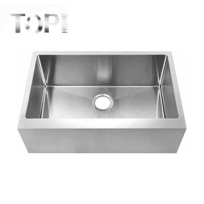 China Without Faucet China Hot Selling 304 Stainless Steel Hand Made Kitchen Sink for sale