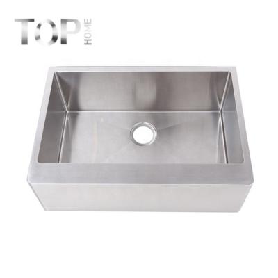 China Without Faucet 16 Gauge Apron Stainless Steel Kitchen Sink for sale