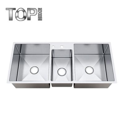 China Faucetless 45 Inch Countertop Stainless Steel Sink With CUPC Certification for sale