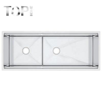 China Without Faucet Tophome Wholesale 304 Stainless Steel Kitchen Sink for sale