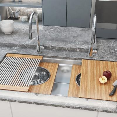 China Without Faucet High Quality Customized Single Bowl Undermount Kitchen Sinks for sale