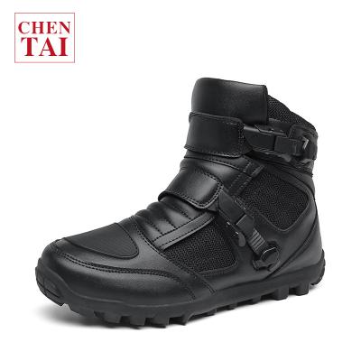 China Factory direct sales 2022 rubber new factory direct sales 2022 new rubber motorcycle shoes male rider biker riding boots for sale