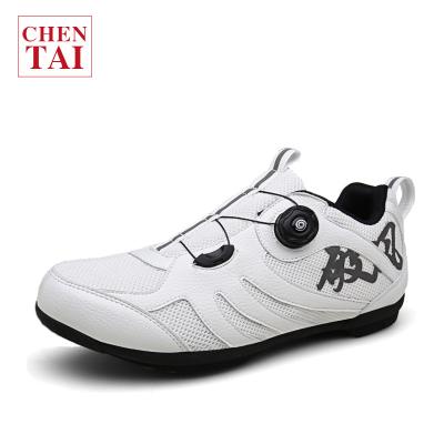 China 2022 Rubber New Breathable Mesh Rotation Buckle No Lock Shoes Mountain Bike Men And Women Cycling Shoes Road Booster Shoes Wholesale for sale