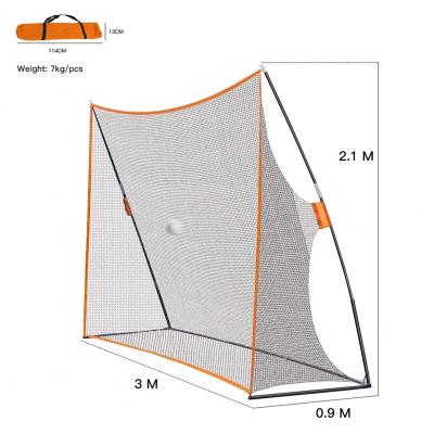 China Golf Practice Net Golf Net Quality Size Customized Size Golf Hitting Golf Net Indoor And Outdoor Devil for sale