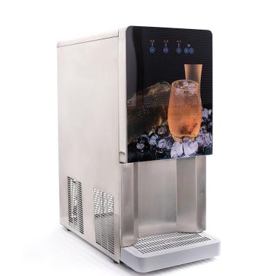 China Outdoor ice machine maker high efficiency panel acrylic chilled water machine for sale for sale