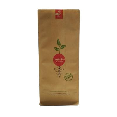 Chine Square Moisture Proof Bottom Stand Up Bag Paper Coffee Bag Food Packaging Pouch à vendre