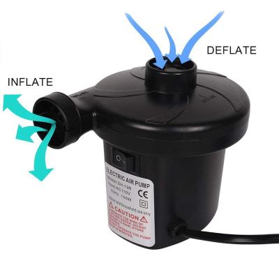 China High Performance Portable Air 230/min Family Homes Factory Supply 150W Hand Pump Compressor Electric Inflator for sale