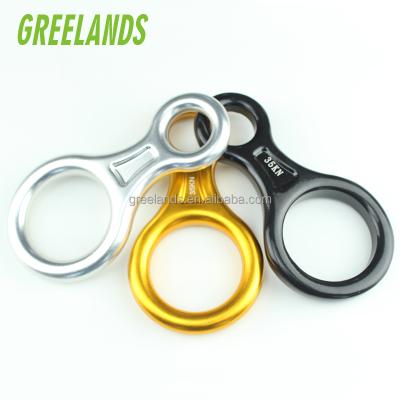 China Eco Friendly Tree Climbing Speed ​​Tree Mountaineering Descending Rappelling Ring Climbing Carabiner Rescue for sale