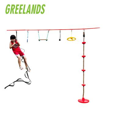 China Ourdoor Climbing Rope With Small Platforms And Swing Seat , Disc Rope For Climbing for sale