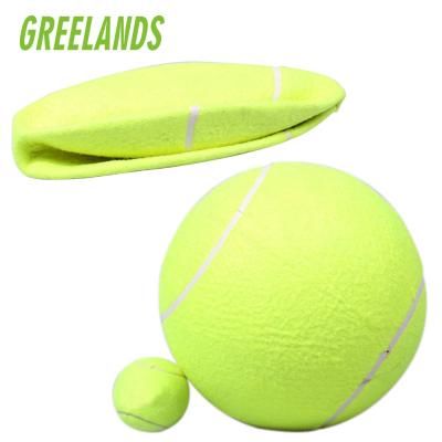 China Giant Inflatable Tennis Accessories Multi Size Tennis Props Inflatable Signature Gift Or Signature Gift Toy for sale