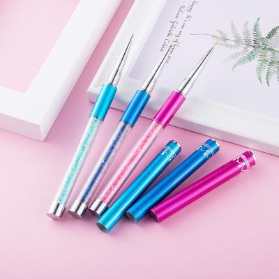 China Wholesale Single Acrylic Special Line Drawing Pen Nail Brush NAIL Nail Polish Nail Polish for sale