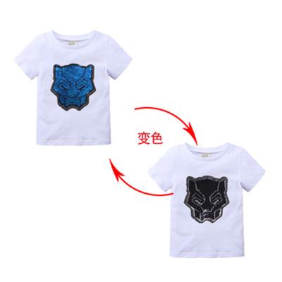 China New Custom QUICK DRY OEM Spiderman Kids Shirt 1-9Y Birthday Party Printed Short T-shirt For Kids Boys for sale