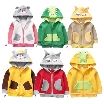 China high quality animal children's clothing children's hoodies factory Anti-wrinkle children's direct sales for sale