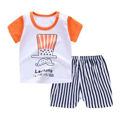 China Breathable Breathable Soft Cotton 2 Piece Set Kids Summer Clothing Clothes High Quality for sale