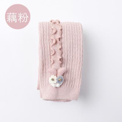 China New Arrival Kids Girls Anti-Static Pants Wholesales Solid Cotton Icing Ruffle Leg Warmers Kids For Children Use for sale