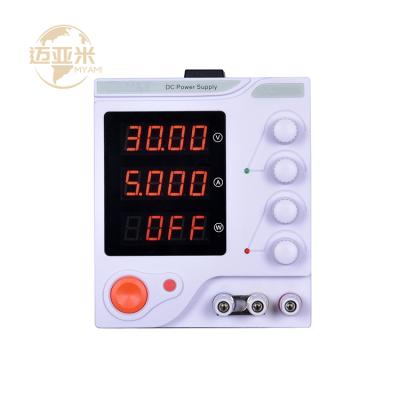 China DC System/Lab Battery/Load/Variable Adjustable Fields/Motor Lab MYAMI 300W DC Regulated Lab Changeover DC Power Supply 30V 10A For Testing for sale