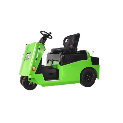 China YOYONLIFT Industrial Sized Heavy Duty 3 Wheel Sit-on Battery AC Electric Airport Cargo Towing Tractor 6T (13200Lb) for sale