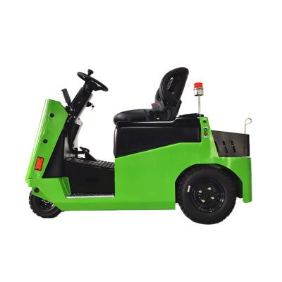 China Industrial Sized 3 Wheels Sit-on Battery AC Electric Material Handling Airport Cargo Tow Tractor Other Material Handling Equipment Transport 650 for sale