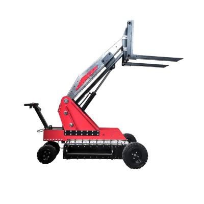 China Hotels Lift Pallet Truck With Flexible Rotation Handling Equipment Self Propelled Stacker Transport for sale