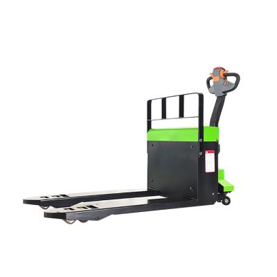 China Hotels 3.5ton Electric Pallet Truck Ride-on Jack Pallet Lithium Battery Electric Pallet Jack Forklift for sale