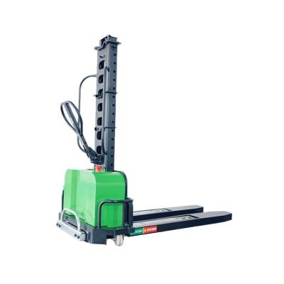 China Durable Factory Outlet Hotel Automatic Electric Reach Truck Portable Lifter Forklift for sale