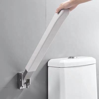 China Contemporary Factory Wall Mounted Round Shower Grab Bars Toilet Bathroom Railing for sale