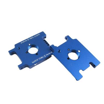 China Precision Medical Custom CNC Machining Small Blue Anodizing Machine Metal Parts Aluminum / OEM Brass Parts for sale