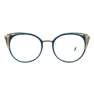 China Classic round tr90 women brand optical glass eyeglass frames eyewear for sale