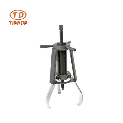 China Hardware Tools Small Straight Two Jaw Puller TIANDA Puller Pilot Pulley Puller Tool Carbon Steel Adjustable Pulley Remover Pump Straight Type for sale